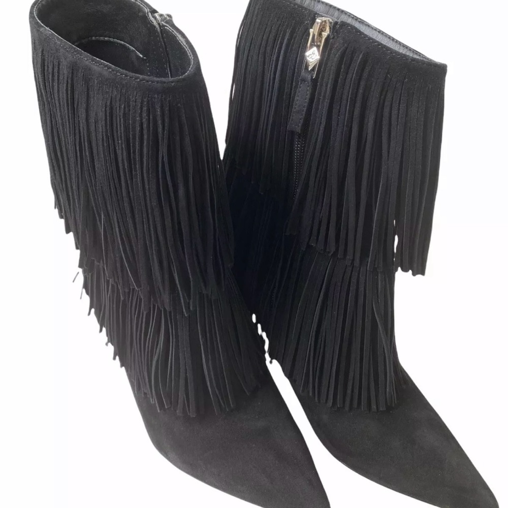 Sam Edelman Belinda Suede Mid Calf Boots
Size 10